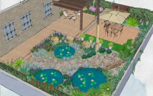 Отдых в саду