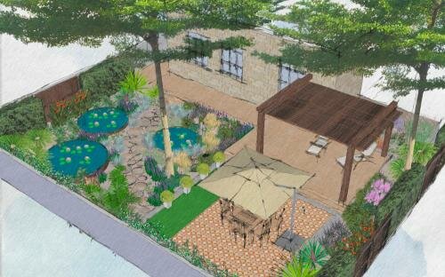 Тень в саду