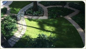 Излучины дорожек, Новый сад, И. Фёдоров Петляющие дорожки в саду