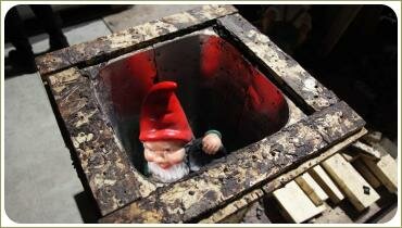 Фигурки гномов в формах для литья