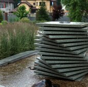 Каскад из плоских плит