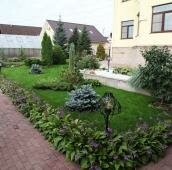 Кайма из многолетних растений