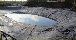 Строительство пруда в саду